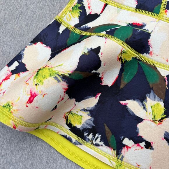 J.Crew Neoprene Scuba Surf Skater Floral Print Skirt - Picture 4 of 9